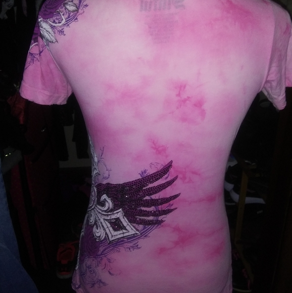 Sinful bling t-shirt, szXL, EUC - Picture 6 of 6